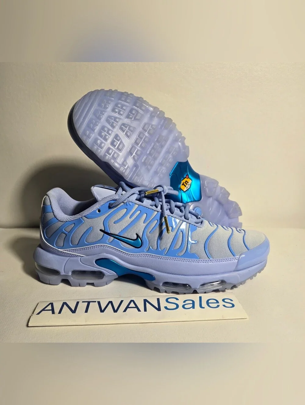 Nike Air Max Plus G NRG Eastside Golf Shoes HV4363-400 Ice Blue Men’s Size 12